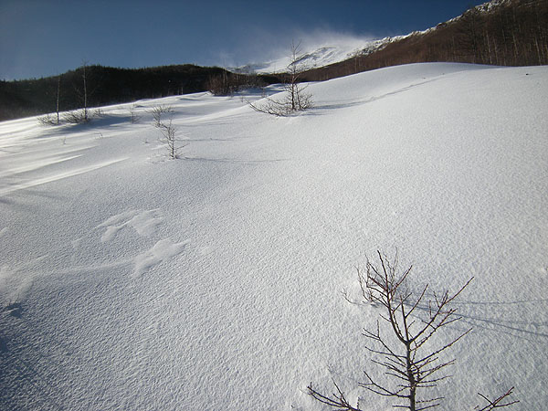 091206富士の雪面
