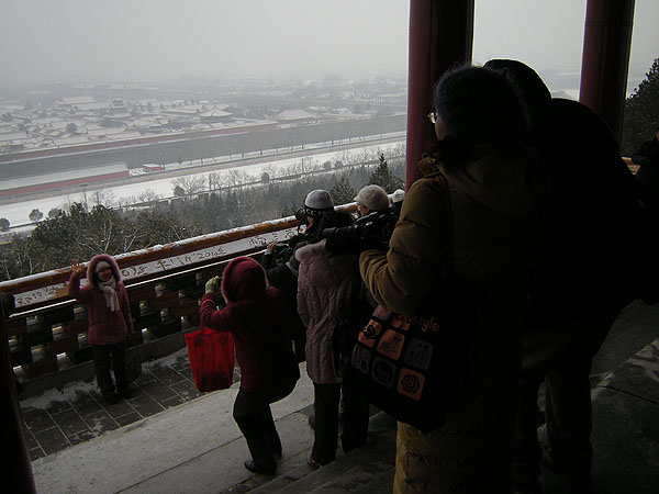 100102北京景山公園での撮影