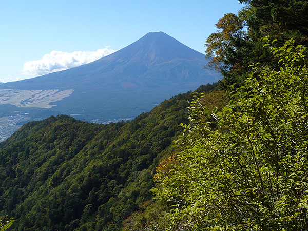 101011三ッ峠から富士山