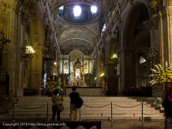171112　サンティアゴ大聖堂の祭壇