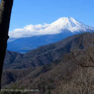 181123　畦ヶ丸の先から富士山