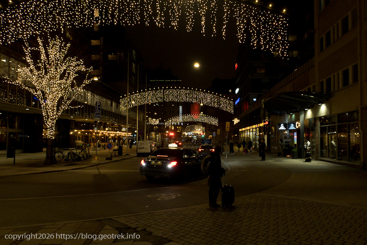 20241227 スカンジナビア・ストックホルム駅に到着