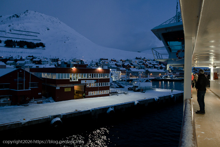 20241227 スカンジナビア・ホニングスヴォーグに寄港