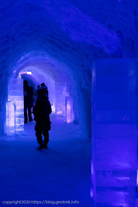 20241227 スカンジナビア・スノーホテルの廊下