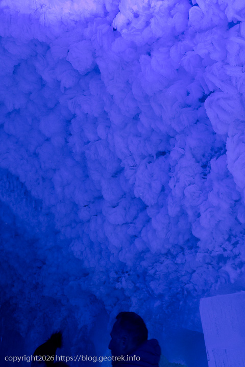 20241227 スカンジナビア・スノーホテルの壁には分厚い霜