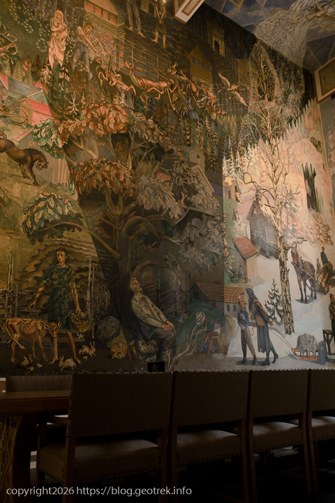 20241227 スカンジナビア・オスロ市庁舎の絵画