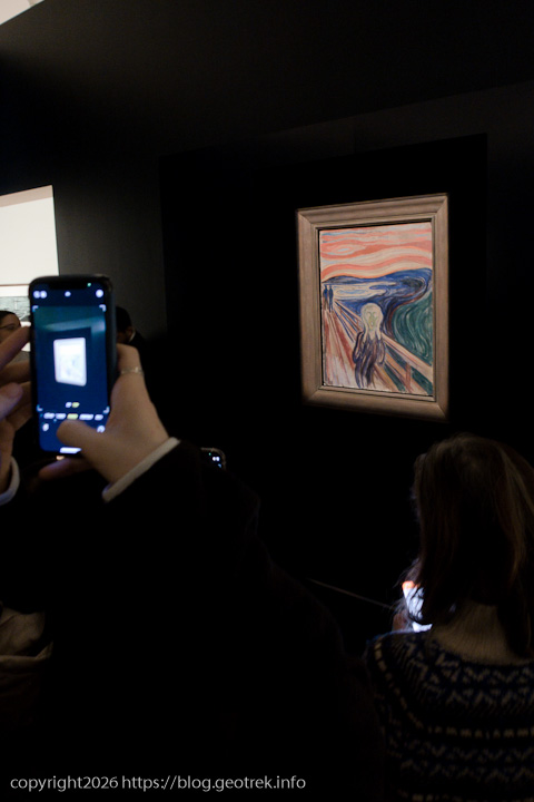 20241227 スカンジナビア・ムンクの叫び