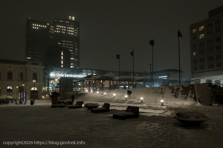 20241227 スカンジナビア・オスロ駅