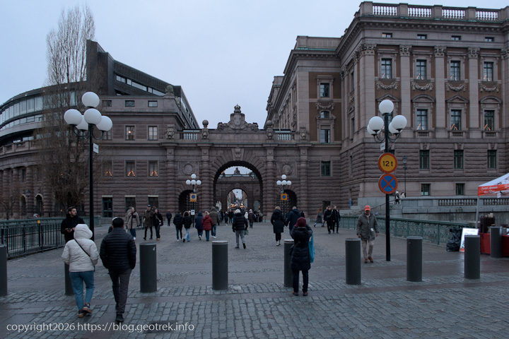20241227 スカンジナビア・スウェーデン国会議事堂