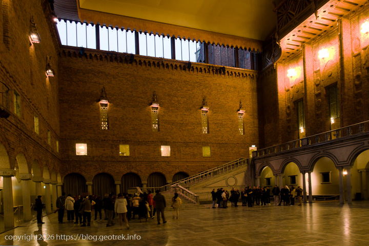 20241227 スカンジナビア・ストックホルム市庁舎ブルーホール