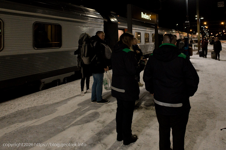 20241227 スカンジナビア・ノールランストーグはboden止まり