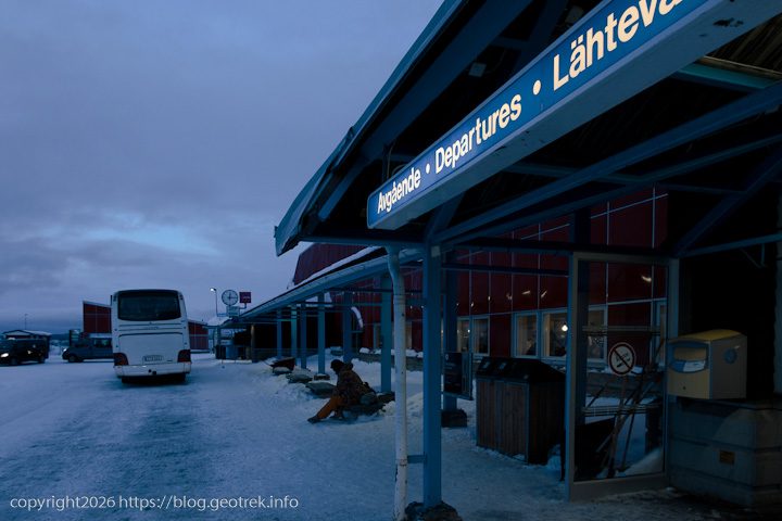20241227 スカンジナビア・キルナ空港の外