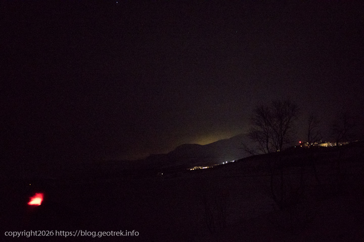 20241227 スカンジナビア、アビスコのナイトハイク