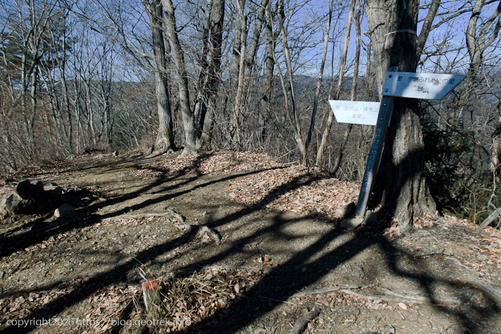 20250208北高尾山稜・明るいトレール