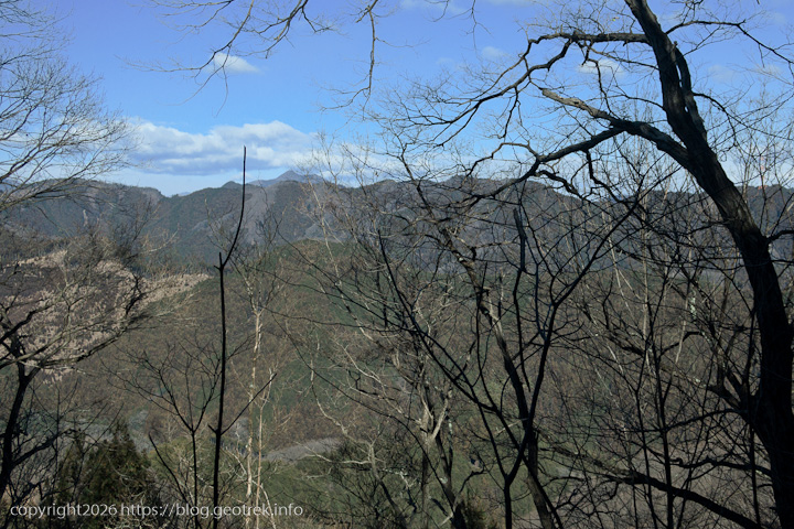 20250208北高尾山稜・あのピークはなに?