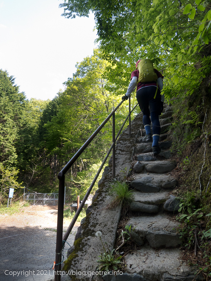 210501 入山峠の階段