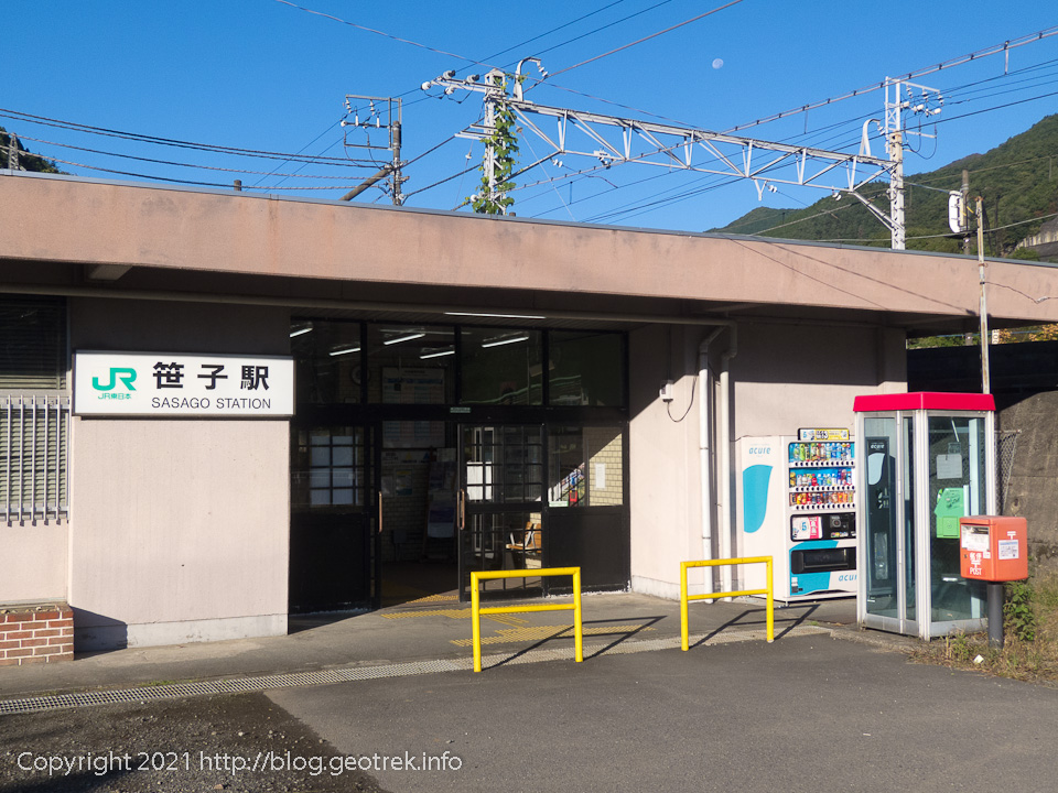 20211024　笹子駅