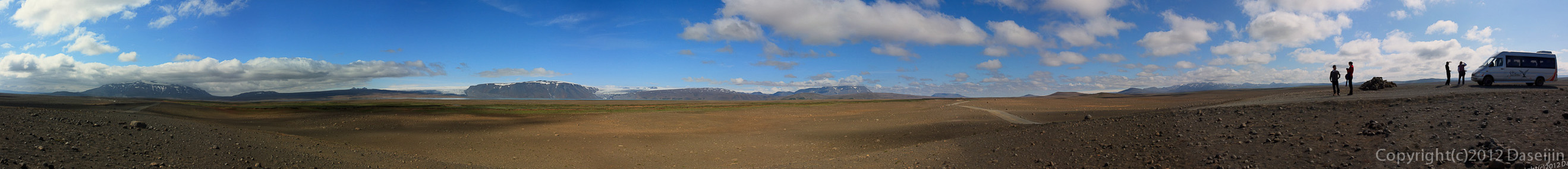 120805アイスランド、グリーンランドの旅・ハイランドパノラマ