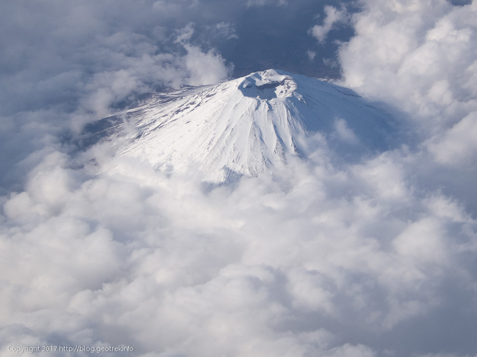 170224富士山上空通過