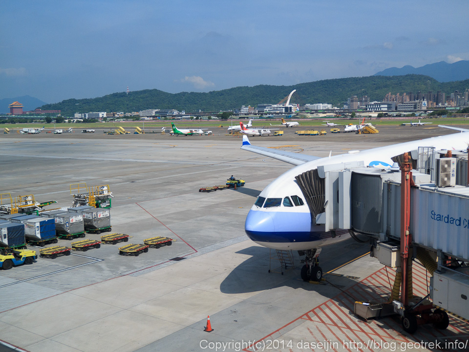 140911台湾の旅・松山空港